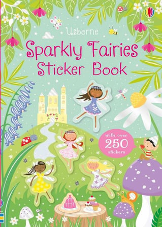 Usb - Little Sparkly Fairies Sticker Book