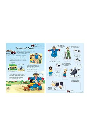 The Usborne Fyt Poppy And Sam's Wind-Up Tractor Bo