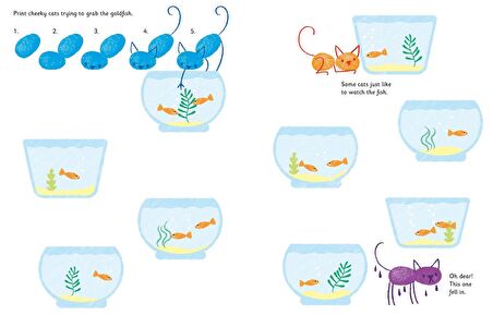 Usborne Fingerprint Activities: Cats and Dogs