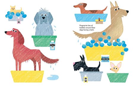 Usborne Fingerprint Activities: Cats and Dogs