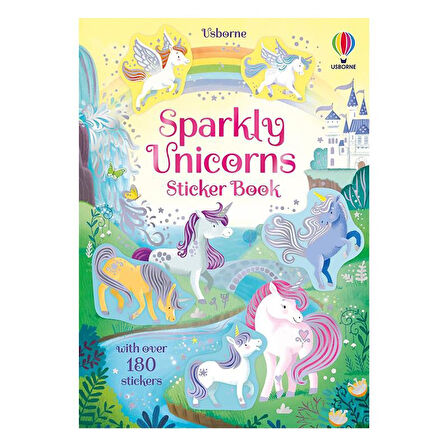 Usborne Sparkly Unicorns Sticker Book