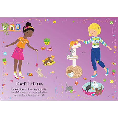 Us Borne Yayınları Little Sticker Dolly Dressing Pets