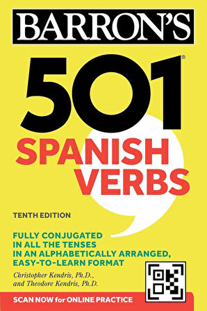 501 Spanish Verbs, Tenth Edition - Barron's 501 Verbs - Theodore Kendris