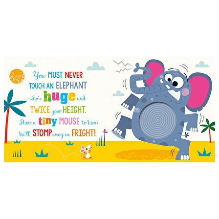 Never Touch a Huge Elephant!
