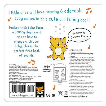 Little Tiger My Little Book of Sounds - Baby Talk