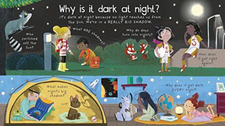 Why is it dark at night? (First Questions and Answers)