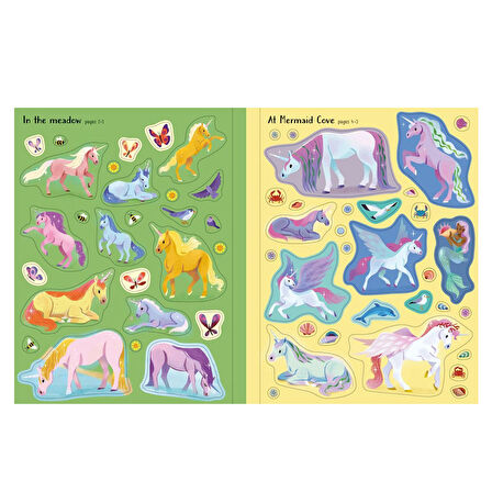 First Sticker Book Unicorns Usborne Publishing