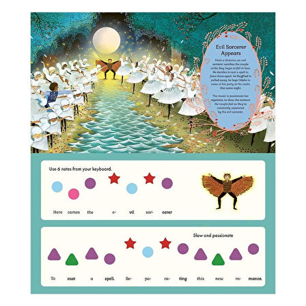 Frances Lincoln The Story Orchestra - I Can Play - Swan Lake (Müzikli Kitap)