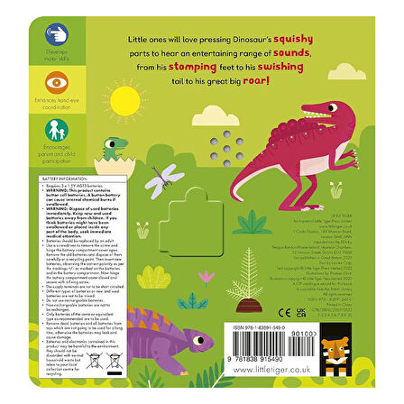 Little Tiger Noisy Dinosaur - I can Learn My First Sounds