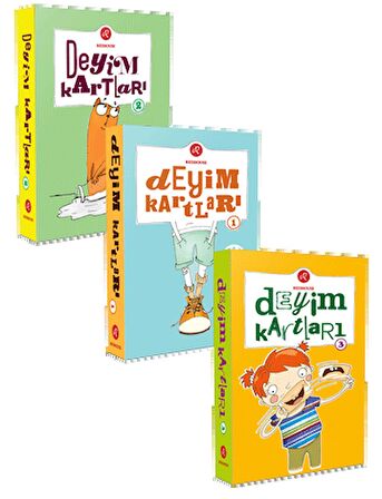 Redhouse Deyim Kartları 3 Set 150 Kart