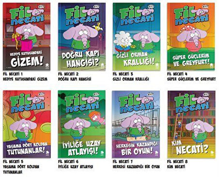 Fil Necati Seti (8 Kitap) / Varol Yaşaroğlu