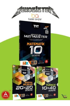 BekoSistem TYT Matematik-Türkçe-Sosyal Bilimler Deneme Seti