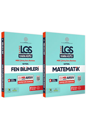 8.sınıf Lgsnin Kara Kutusu Sayısal Paket Dijital Çözümlü Çıkmış Soru Bankası