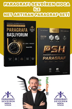 ile Net Artıran Paragraf Seti Hamza KAYA