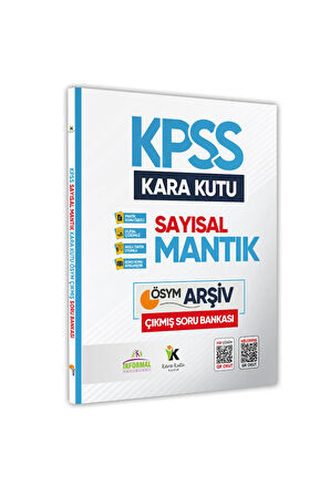KPSS Sayısal VE Sözel Mantık Kara Kutu Dijital Çözümlü ÖSYM Çıkmış Soru Bankası Çözümlü