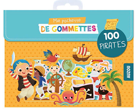 Ma pochette de gommettes - 100 pirates - Yi-Hsuan Wu