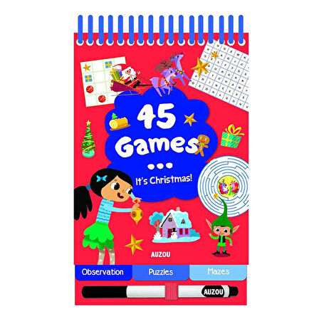 Auzou 45 Games - Its Christmas