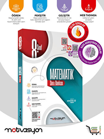 8. Sınıf Matematik ve Türkçe Soru Bankası