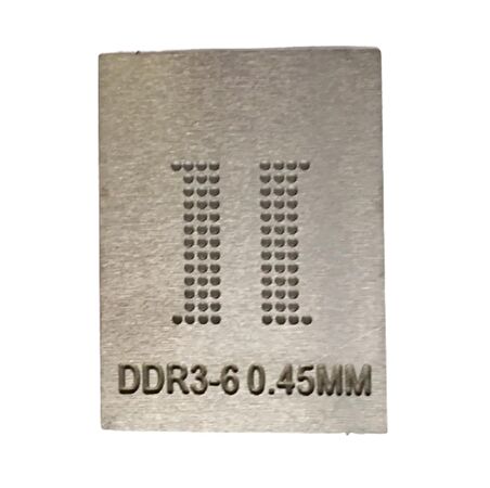 KALIP STENCİL DDR3-6 0,45 MM