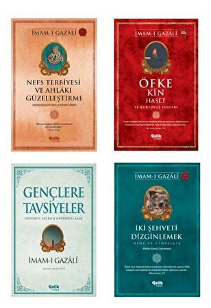 İmam Gazali Nefs Terbiyesi Seti (4 Kitap) / İmam Gazali