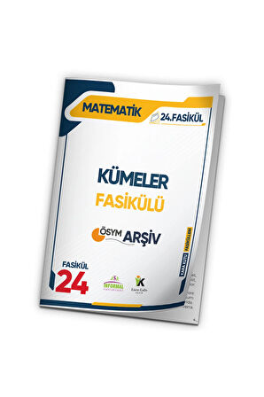 2025 KPSS Matematik Kümeler ÖSYM Çıkmış Soru Bankası Modüler Set Çözümlü 24.Fasikülü