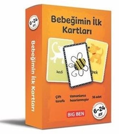 bebeğimin i̇lk kartları 6 - 24 ay