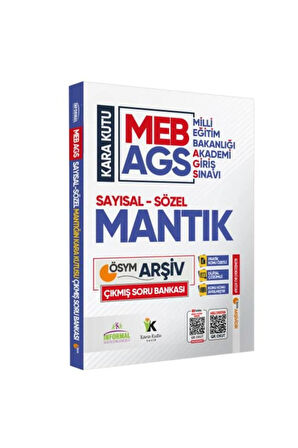 MEB AGS Sayısal ve Sözel Mantık Kara Kutu En Kapsamlı ÖSYM Çıkmış Soru Bankası Konu Özetli Çözümlü