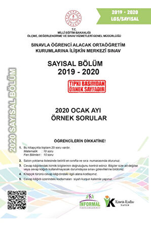 2025 8.sınıf Lgs 2.çeyrek Aralık-ocak Ayı Meb Örnek Soru Tıpkı Basım Sarmal Deneme