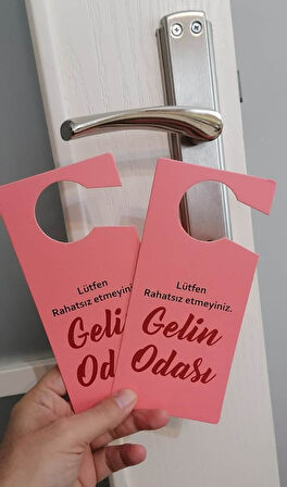 Gelinler için Düğün gelin odası kapı Askı - Gelin Hediye Çeyiz (2 Adet)