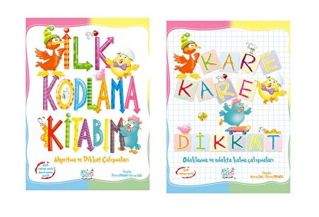 İlk Kodlama Kitabım+ Kare Kare Dikkat