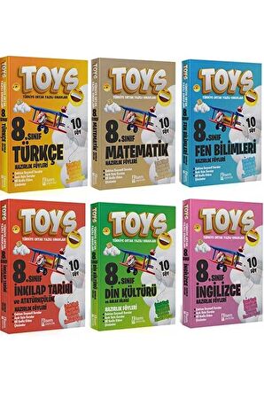 İsem Yayıncılık 8. Sınıf TOYS Tüm Dersler Soru Bankası Seti