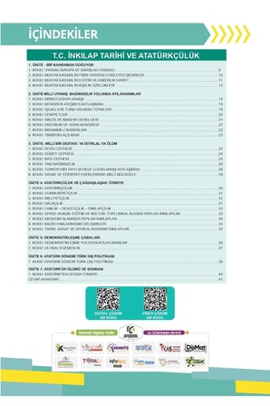 2027 LGS 8.Sınıf İNKILAP TARİHİ Karakutu MEB Çıkmış Soru Modülü Video/PDF Çözüm Konu Konu Son 9 Yıl
