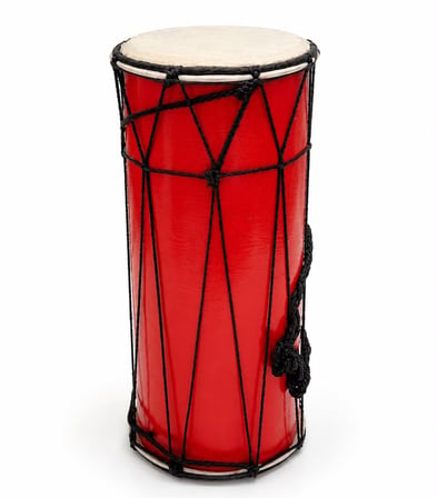 Özel Seri Çalgı Konser Ahşap Çift Taraflı Darbuka No:1017