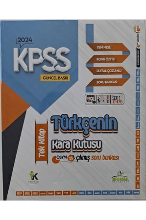 Kpssnin Kara Kutusu Genel Yetenek Tekli Set Çözümlü Konu Özetli Çıkmış Soru Bankası