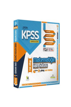 Kpss Matematik Tek Kitap-geometri Ve Sayısal Mantık Kara Kutu Dijital Çözümlü Soru Bankası Set