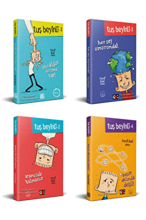 Nesil Tuş Beyinli Serisi 1-2-3-4 Set (4 Kitap)