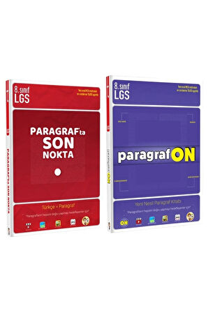 Paragrafon + Paragrafta Son Nokta Lgs Paragraf Soru Bankası -