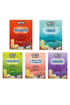 8. Sınıf Lgs Master Tüm Dersler Soru Bankası Seti