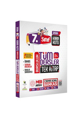 2026 7.sınıf İOKBS BURSLULUK Tüm Dersler Çıkmış Soru Bankası Tek Kitap Yeni Sistem Tamamı Çözümlü