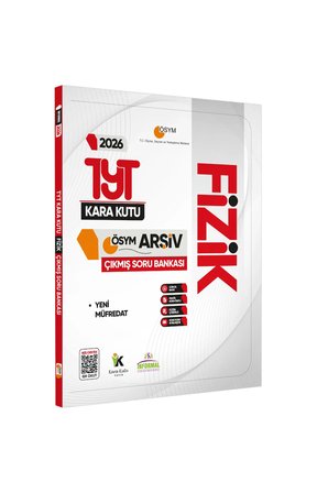 2026 YKS TYT AYT Fizik Kimya Biyoloji (FKB) Kara Kutu Çıkmış Soru Bankası 6lı Set Dijital Çözümlü