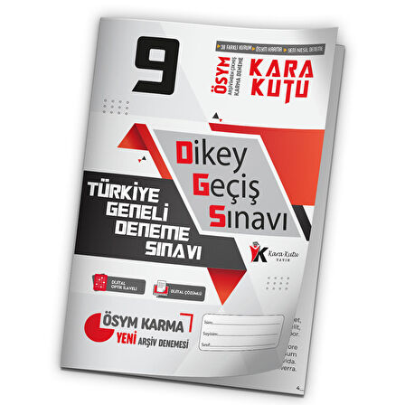 2023 DGS ÖSYM Arşivi Karma Kara Kutu Çıkmış Soru Türkiye Geneli D. Çözümlü Deneme 10/9.Kitapçık