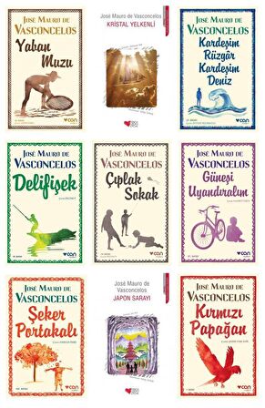 Jose Mauro De Vasconcelos Şeker Portakalı Seti 10 Kitap