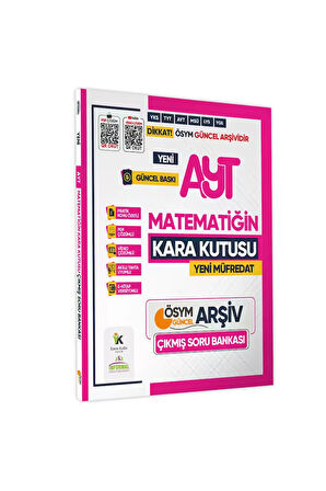 2025 YKS-TYT Matematik TEK Kitap ve AYT Matematiğin Kara Kutusu Çıkmış Soru Bankası 2li Set Çözümlü