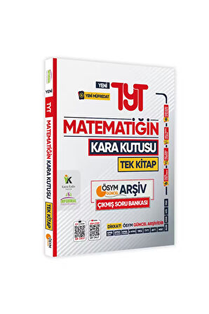 2025 YKS-TYT Matematik TEK Kitap ve AYT Matematiğin Kara Kutusu Çıkmış Soru Bankası 2li Set Çözümlü