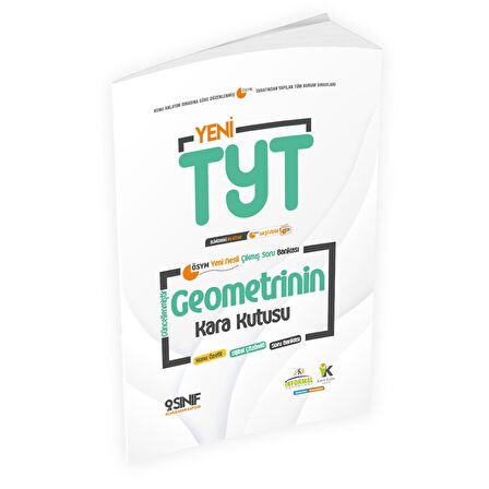 2023 TYT GEOMETRİNİN Kara Kutusu 1.Kitap Konu Ö.Dijital Çözümlü Soru BANKASI (9.Sınıf TYT konuları)