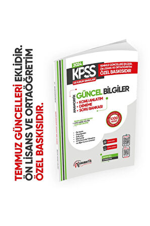 2024 Kpss Önlisans/ortaöğretim Kurum Sınavları Güncel Bilgiler Konu Anlatım-deneme-soru Bankası