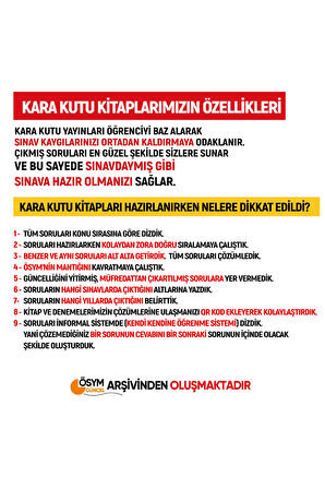 2025 Yks-tyt Coğrafyanın Kara Kutusu Konu Özetli Dijital Çözümlü Ösym Çıkmış Soru Bankası