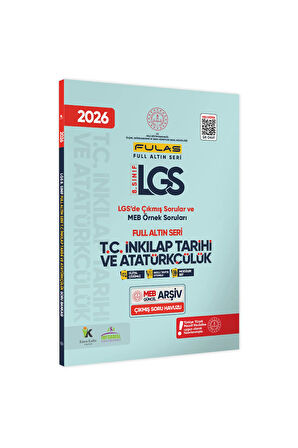 2026 8.sınıf Full Lgs Altın Seri Meb Çıkmış Modüler Soru Bankası Seti Pdf/video Çözümlü Altın Paket