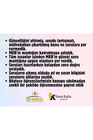 2025 6.sınıf Iokbs Bursluluk Kara Kutusu Tüm Dersler Tek Kitap Çözümlü Soru Bankası (YENİ NESİL)