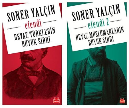 Soner Yalçın Beyaz Müslümanların Büyük Sırrı Efendi  2 Kitap Set